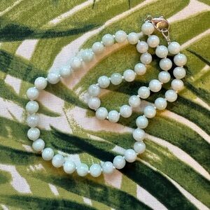 Burmese 18” Jade Beaded Necklace
